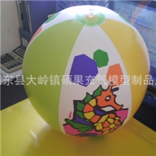 工厂低价特供海底世界沙滩球，PVC充气产品，PVC充气广告模型