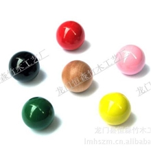 热销出口20mm彩色小木珠，厂家直销