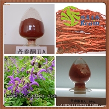 丹参酮IIA5%治疗心绞痛冠心病原料丹参提取物丹参酮生产厂家供