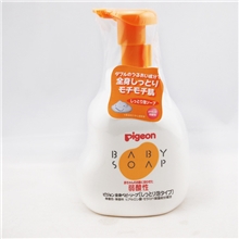 日本原装进口/贝亲/泡泡婴儿全身沐浴露/保湿滋润型