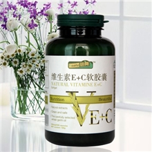 丽典系列维生素E+C软胶囊健康保健厂家直销
