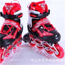 轮滑鞋厂家儿童轮滑鞋单排轮滑鞋轮滑鞋成人平花轮滑