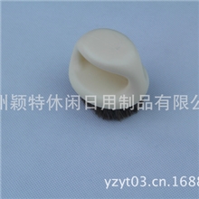 供应优质塑料柄马鬃毛鞋刷圆形鞋刷鞋刷塑料猪毛鞋刷马毛刷