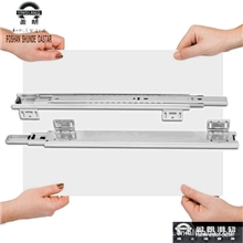 供应45#挂蓝式外侧脚全抽出滚珠导轨