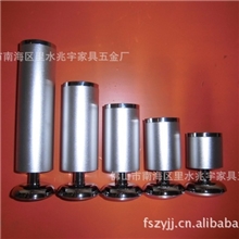 沙发配件家具五金脚铝脚专供出口橱柜五金配件银色管50直径