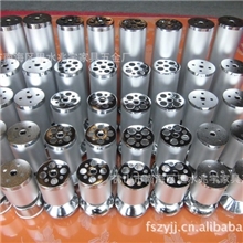 厂家供应沙发脚橱柜脚柜腿吧台脚铝合金脚50/38直径铝管