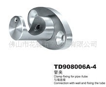 厂家专业生产玻璃门淋浴房圆管靠墙管夹