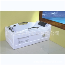 厂家供应亚克力浴缸新款按摩浴缸高品质双人冲浪浴缸
