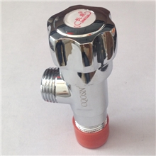 洁具卫浴厂家直供：六角加厚锌合金三角阀卫浴洁具