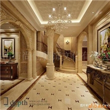 供应石材地板拼花