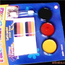 供应【高品质】各国脸彩水彩丙烯金葱胶