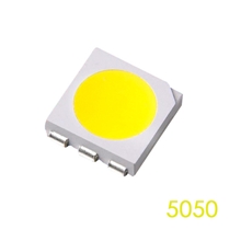 SMDLED5050灯珠色温2900K-3100K亮度20-22lm标准产品