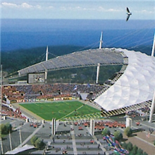 供应钢结构网架膜结构的张拉膜体育设施等