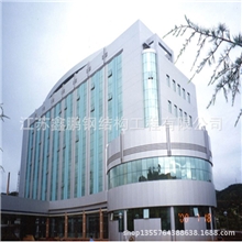 江苏鑫鹏钢结构网架，建筑玻璃幕墙工程、外装饰工程网架屋面