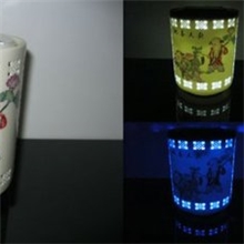 〖批发供应〗创意时尚太阳能庭院灯欢天喜地图案家居庭院灯