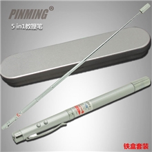 厂家供应礼品铝合金伸缩镭射教鞭、激光笔激光指示笔教鞭笔