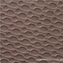 LV706双层接间提花网布1#