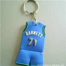 供应硅胶钥匙扣个性钥匙扣有NBA圣诞等多种款式