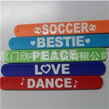 硅胶手环工厂供应硅胶啪啪圈手环手腕带拍拍手环