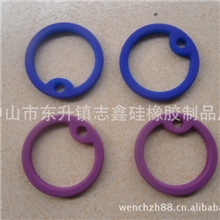 硅胶套彩色狗牌套橡胶圈消音圈硅橡胶制品模具加工