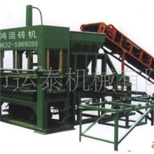 供应山东鸿运牌多功能砌块砖机图)