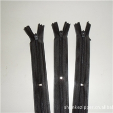 厂家直销高品质出口日本单过检针环保3#隐形拉链加活动后码