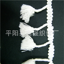 【厂家直销】扫把花边围巾花边，服装花边，流苏花边