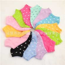 袜子批发厂家女士夏季棉袜可爱卡通船袜糖果色清凉优质女袜浅口袜