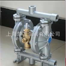 供应气动隔膜泵铝合金QBY-10铝合金隔膜泵(配铁氟龙膜片)