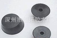 深州恒拓厂家现货热销耐高温材质有孔黑色橡胶塞