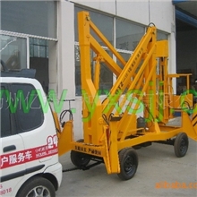 供应牵引升降机人工拖动重量轻升降台电动升降台