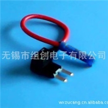 保险丝座.绿杆双插座.插片保险丝座子.双排座子.