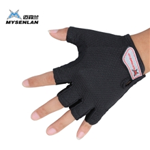 迈森兰短指手套SD01透气舒适自行车骑行手套户外运动骑行手套