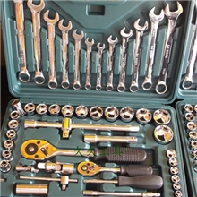 61件汽修套装工具组套工具套筒扳手修车工具