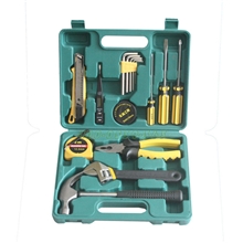 厂家直销新款16件组套工具家用礼品工具套装工具定制商标logo