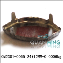 供应工艺品亚克力垫玻璃珠垫马眼爪铁