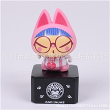 长期供货厂家直销车载香水卡通汽车香水座车用香水卡通摆件