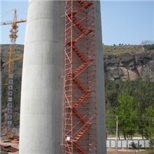 安全精品：桥梁施工专用安全爬梯脚手架安全人行梯