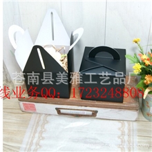 韩国烘焙包装/蛋糕饼干糖果西点手提包装盒/布丁瓶外带盒【高款】