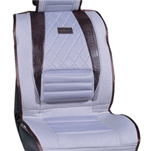 金御安306带皮布艺汽车坐垫，汽车座垫，四季养生垫，秋冬款座垫