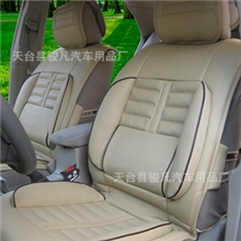 高档丹尼皮汽车坐垫夏季汽车座垫四季通用车垫汽车坐垫
