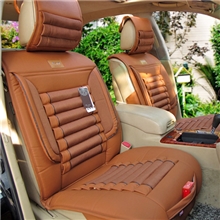 正品紫风铃高档亚麻汽车坐垫秋冬季车垫四季通用座垫