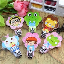 创居专利正品指甲刀指甲钳促销礼品可爱梅花卡通指甲剪