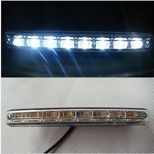 汽车日行灯LED日行灯日间行灯日行灯8LED日间行车灯对装