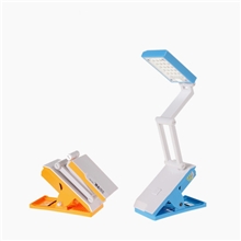 久量LED-667夹子折叠学习护眼台灯LED充电夜市摆摊地摊台灯