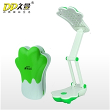 可爱的大白菜折叠台灯学习护眼LED充电台灯久量LED-690