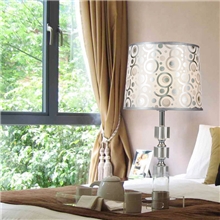 【博新】现代简约时尚水晶台灯卧室客厅书房古镇厂家生产直销批发