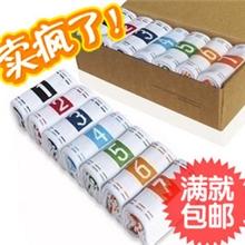 厂家直销创意星期袜质优男款星期袜98盒起包邮