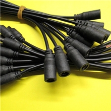 厂家生产供应优质DC5.5*2.1DC线、公母配套对插线