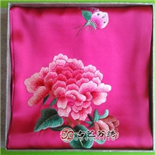 古艺苏绣丝巾花卉苏州刺绣真丝围巾商务礼品出国送老外礼物